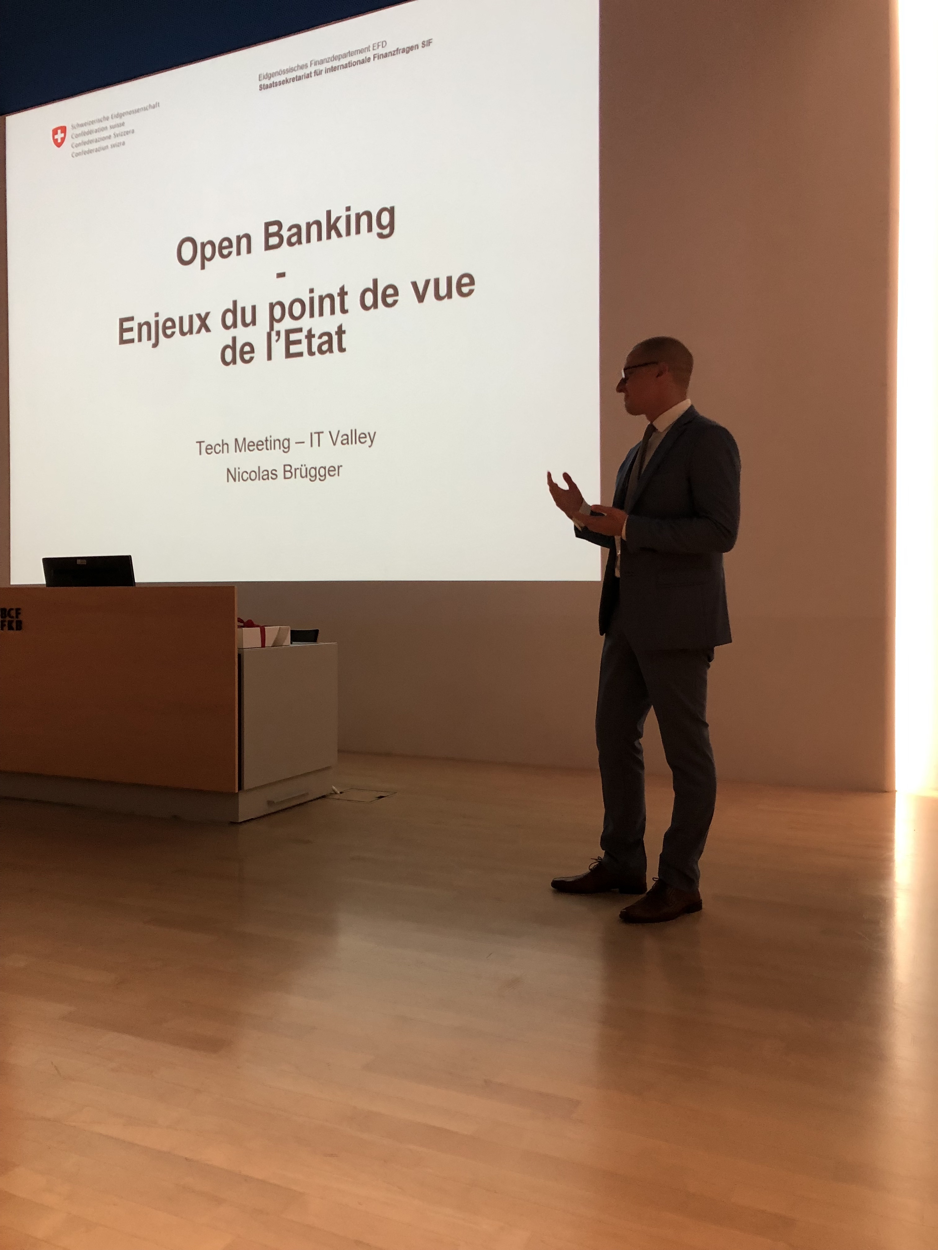 Photo du Tech Meeting sur l'Open Banking